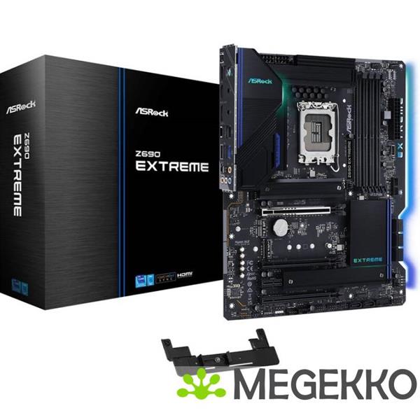 Grote foto asrock z690 extreme computers en software moederborden