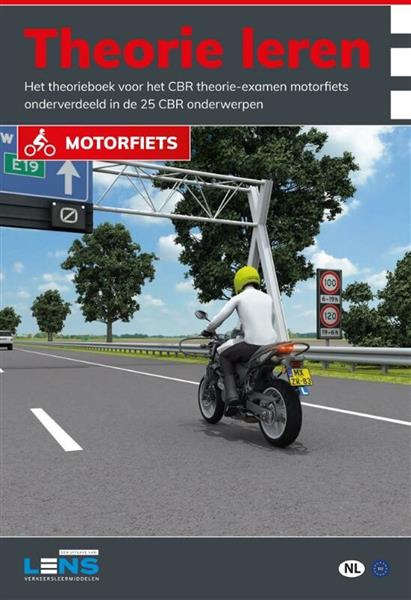 Grote foto theorie leren motorfiets lens verkeersleermiddelen boeken overige boeken
