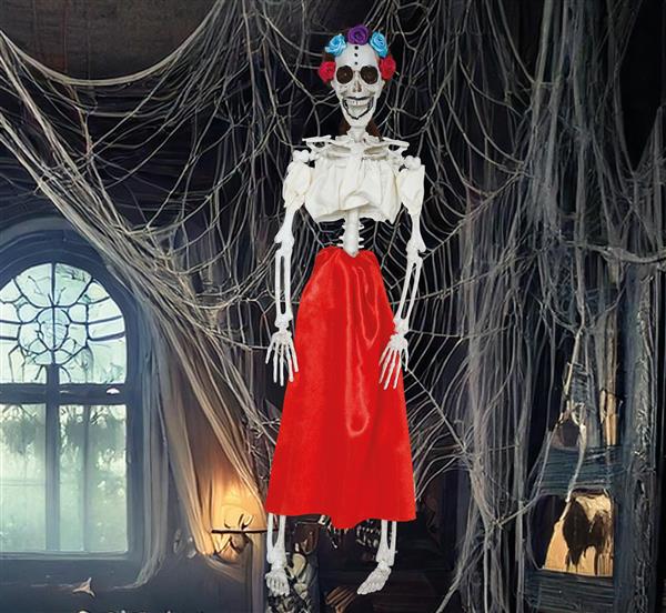 Grote foto dia de los muertos hangdecoratie 40cm verzamelen overige verzamelingen