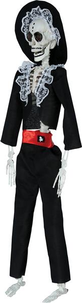 Grote foto skelet hangdecoratie mariachi 40cm verzamelen overige verzamelingen