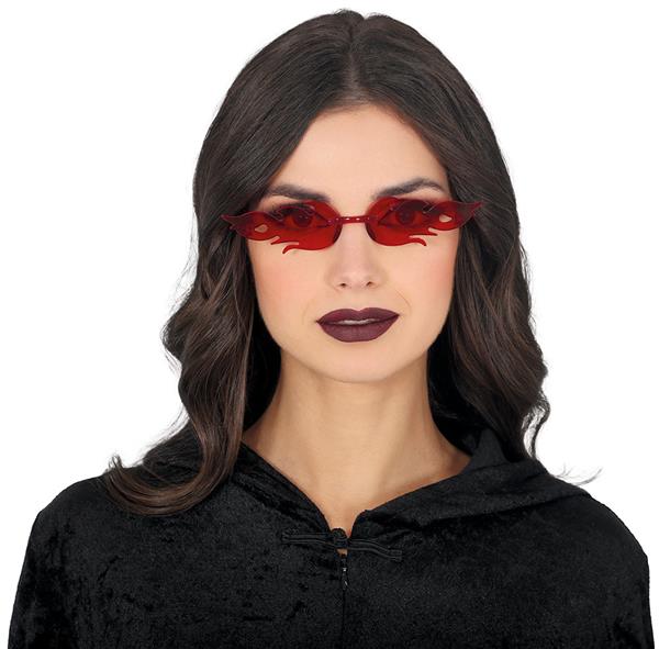 Grote foto halloween bril rood vuur verzamelen overige verzamelingen