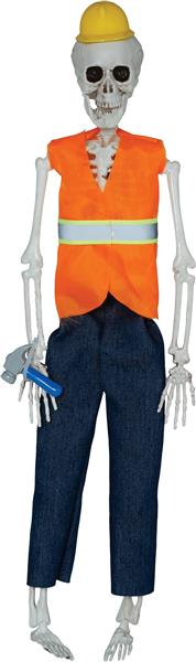 Grote foto halloween pop skelet wegwerker 40cm verzamelen overige verzamelingen