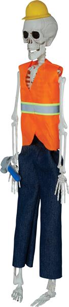 Grote foto halloween pop skelet wegwerker 40cm verzamelen overige verzamelingen