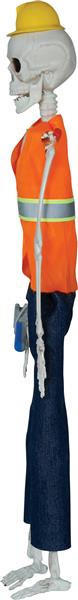 Grote foto halloween pop skelet wegwerker 40cm verzamelen overige verzamelingen