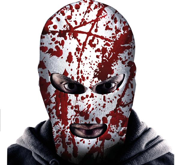 Grote foto halloween bivakmuts wit bebloed verzamelen overige verzamelingen