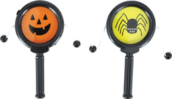 Grote foto halloween uitdeelcadeautjes rammelaar 5cm 2st verzamelen overige verzamelingen