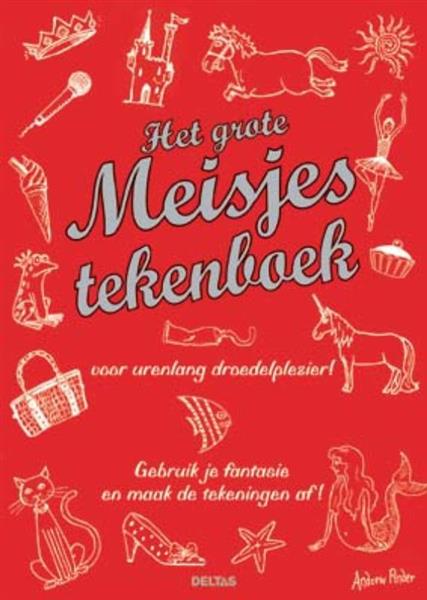 Grote foto het grote meisjes tekenboek boeken overige boeken
