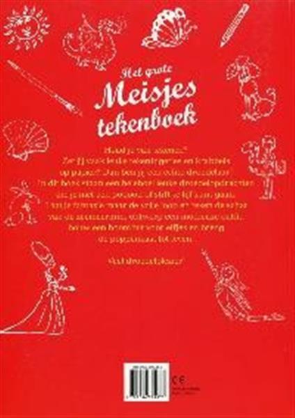 Grote foto het grote meisjes tekenboek boeken overige boeken