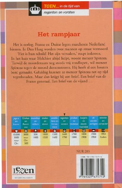 Grote foto het rampjaar toen... in de tijd van boeken jeugd 13 jaar en ouder