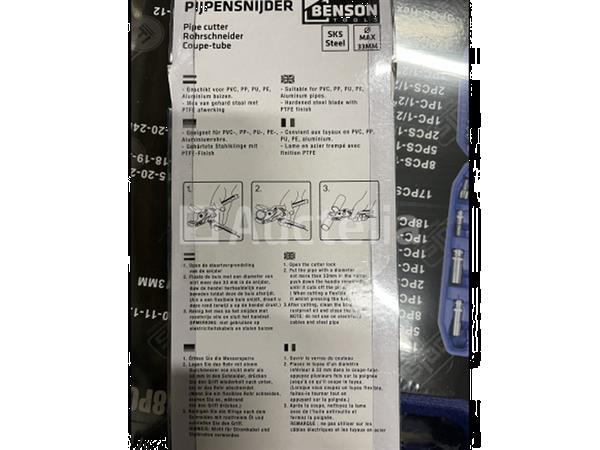 Grote foto pvc pijpenknipper doe het zelf en verbouw gereedschappen en machines