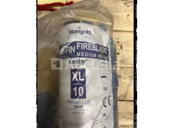 Grote foto partij kevlar werkhandschoenen marigold fireblade doe het zelf en verbouw gereedschappen en machines