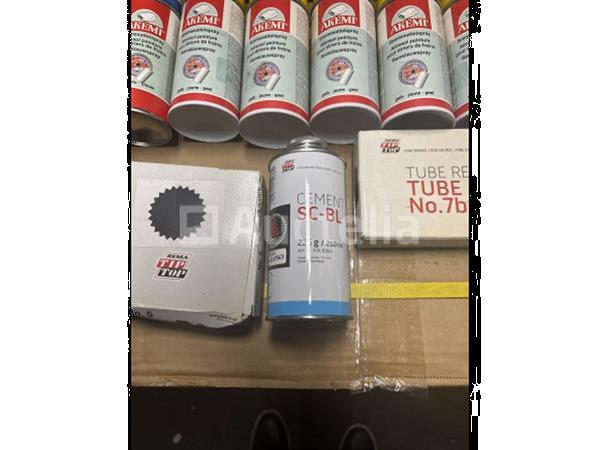 Grote foto partij remzadelspray en divers doe het zelf en verbouw gereedschappen en machines