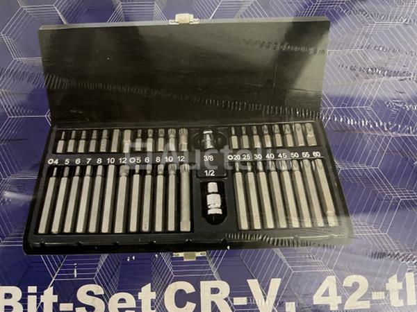 Grote foto 42 delige bit set stahlkaiser doe het zelf en verbouw gereedschappen en machines