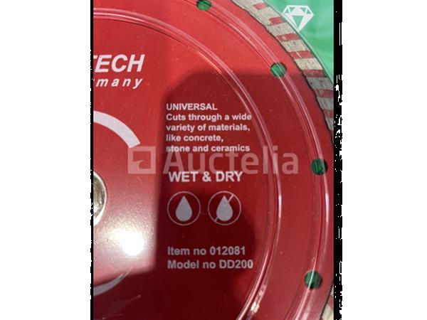 Grote foto diamantschijf 200mm doe het zelf en verbouw gereedschappen en machines