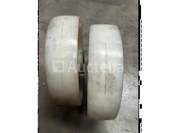Grote foto 2 x nylon wiel 200mm doe het zelf en verbouw gereedschappen en machines
