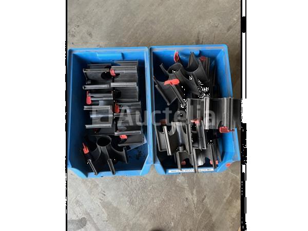 Grote foto partij adapters voor lasdraadspoelen doe het zelf en verbouw gereedschappen en machines