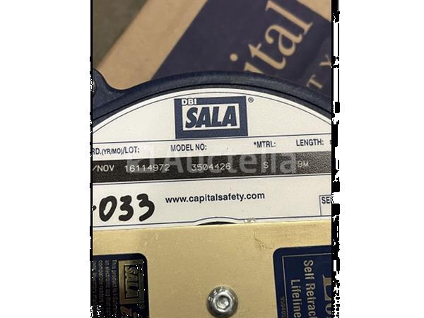 Grote foto sala self retracting lifeline ultra lok 9m ss doe het zelf en verbouw gereedschappen en machines