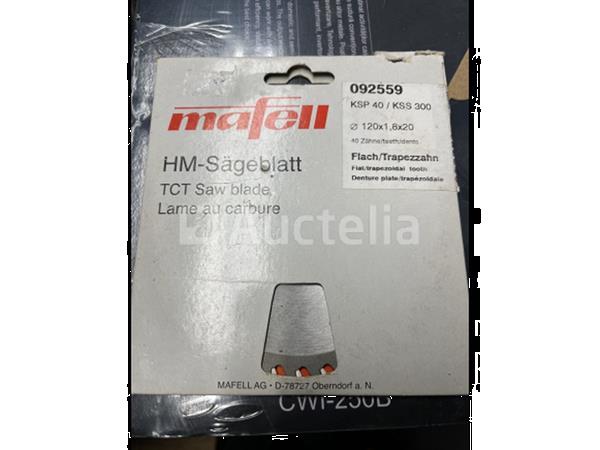 Grote foto mafell zaagblad hm 120 x 1 2 1 8 x 20 mm z 40 fz tr voor fijnzagen doe het zelf en verbouw gereedschappen en machines