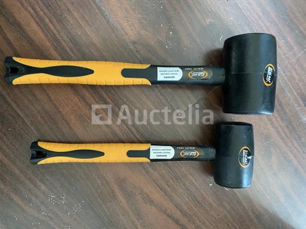 Grote foto set rubber hamers fiberglass bigleaf 16oz en 32oz doe het zelf en verbouw gereedschappen en machines