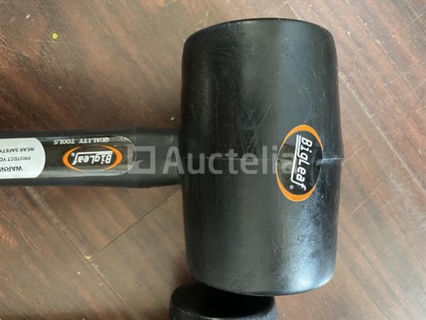 Grote foto set rubber hamers fiberglass bigleaf 16oz en 32oz doe het zelf en verbouw gereedschappen en machines