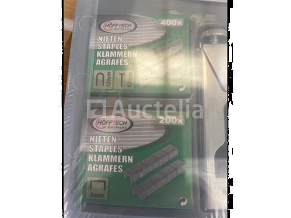 Grote foto hofftech tacker met nieten doe het zelf en verbouw gereedschappen en machines