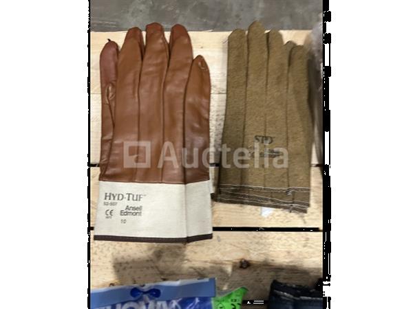 Grote foto partij werkhandschoenen o.a. ansell doe het zelf en verbouw gereedschappen en machines