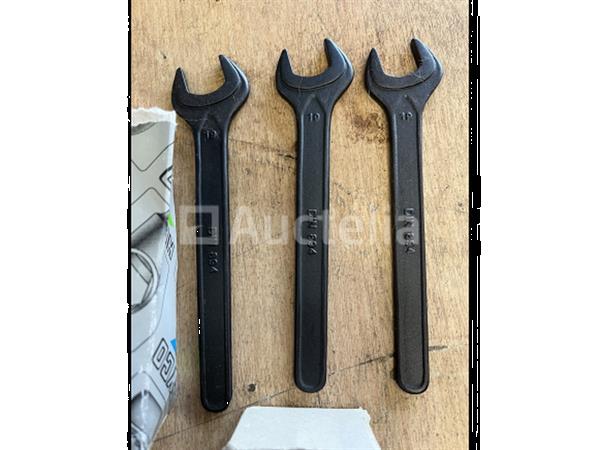 Grote foto 3 x machinesleutel 19 mm heyco doe het zelf en verbouw gereedschappen en machines