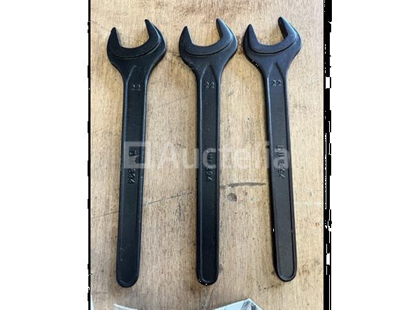 Grote foto 3 x machinesleutel 22 mm heyco doe het zelf en verbouw gereedschappen en machines