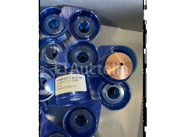 Grote foto partij plasmasnijder onderdelen o.a. precitec nozzles doe het zelf en verbouw gereedschappen en machines