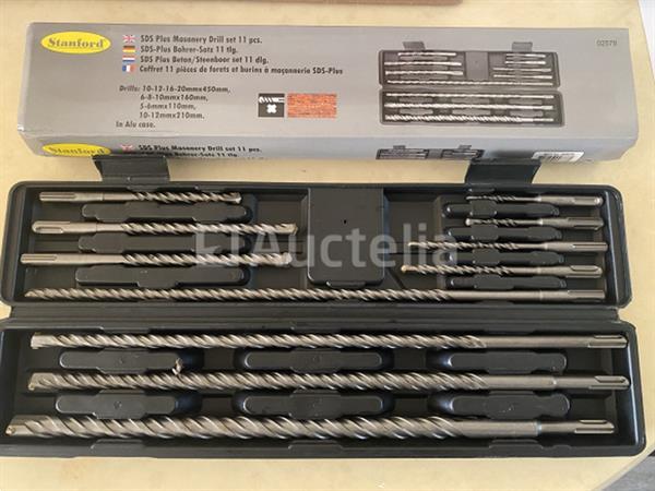 Grote foto 11 delige sds borenset in koffer doe het zelf en verbouw gereedschappen en machines