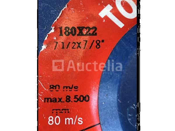 Grote foto 6 x zircon lamellenschijf 180mm doe het zelf en verbouw gereedschappen en machines