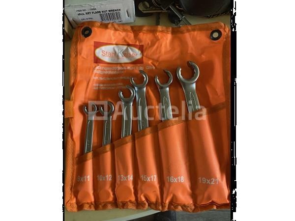 Grote foto 6 delige remleidingsleutel set 9 21mm doe het zelf en verbouw gereedschappen en machines