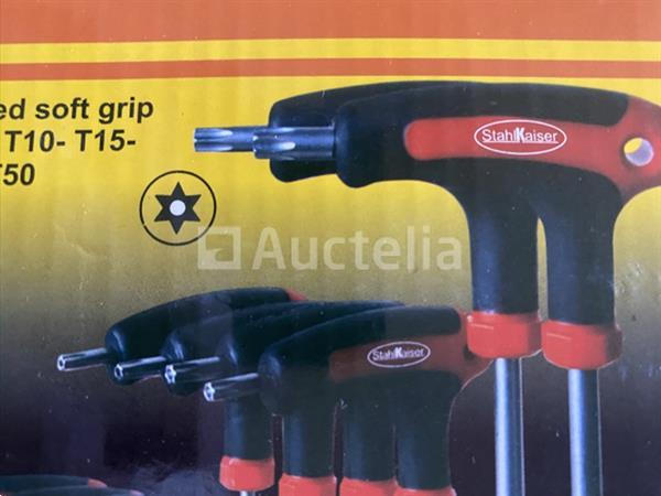 Grote foto torx set met rekje met imbus kogelkop 10 delig doe het zelf en verbouw gereedschappen en machines