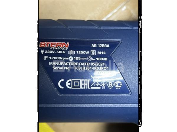 Grote foto stern haakse slijper 1200 w doe het zelf en verbouw gereedschappen en machines
