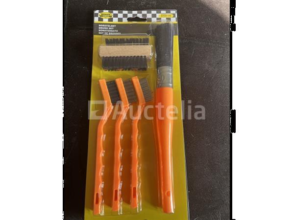 Grote foto set diverse borstels doe het zelf en verbouw gereedschappen en machines
