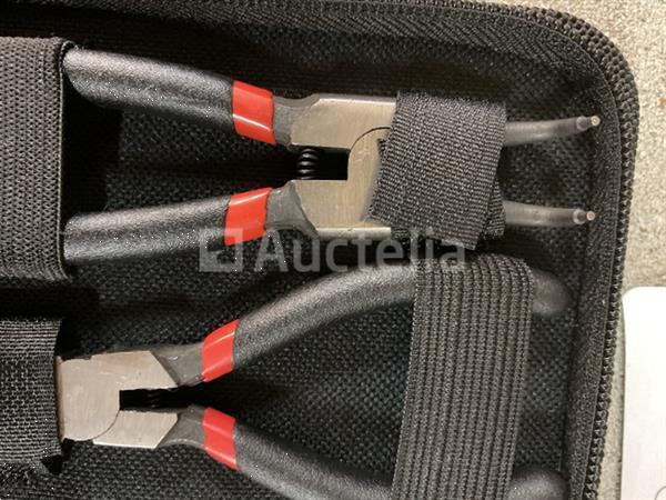 Grote foto 4 delige borgveer tangen set in etui 125 mm doe het zelf en verbouw gereedschappen en machines