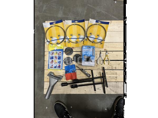 Grote foto partij handgereedschap doe het zelf en verbouw gereedschappen en machines