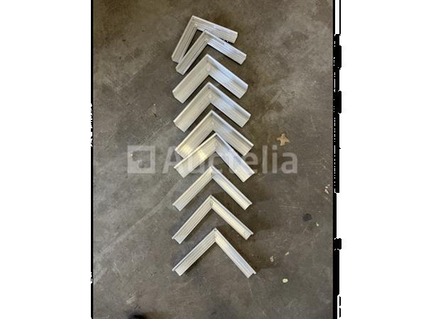 Grote foto 9 x aluminium hoekprofiel doe het zelf en verbouw gereedschappen en machines