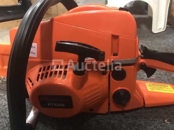 Grote foto powertech benzine kettingzaag 52cc doe het zelf en verbouw gereedschappen en machines