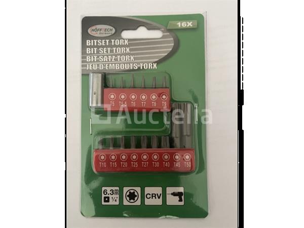 Grote foto bit set torx 16 delig doe het zelf en verbouw gereedschappen en machines