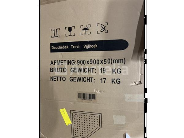 Grote foto douchebak 90x90x5 cm doe het zelf en verbouw gereedschappen en machines