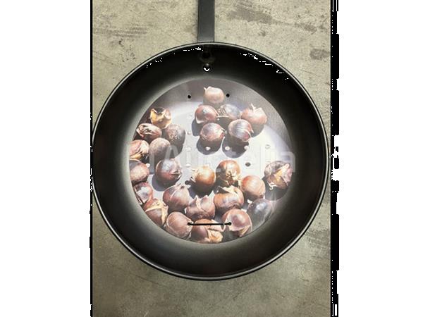 Grote foto kastanjepan 27 cm met lange steel 78 cm doe het zelf en verbouw gereedschappen en machines