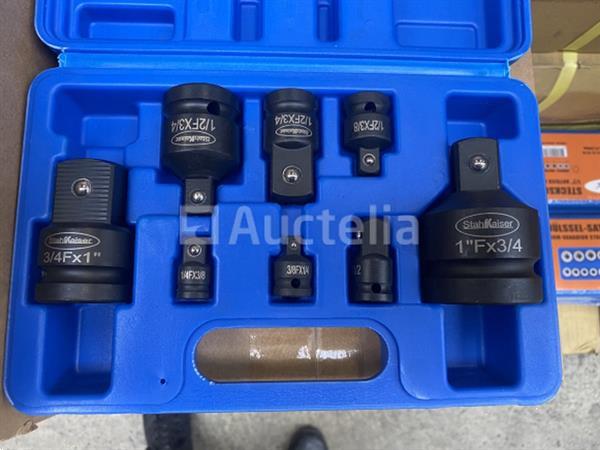 Grote foto 8 delige krachtdop adapter set doe het zelf en verbouw gereedschappen en machines