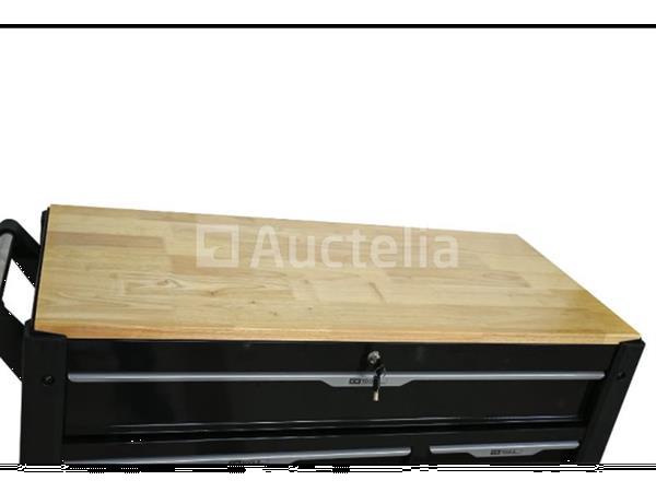 Grote foto mobiele werkplaatswagen xxxl 12 laden waarvan 6 gevuld doe het zelf en verbouw gereedschappen en machines