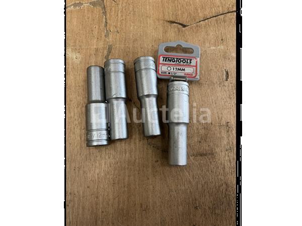 Grote foto 4 x lange dopsleutel 12mm tengtools doe het zelf en verbouw gereedschappen en machines