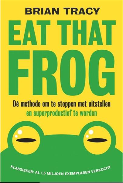 Grote foto eat that frog boeken psychologie