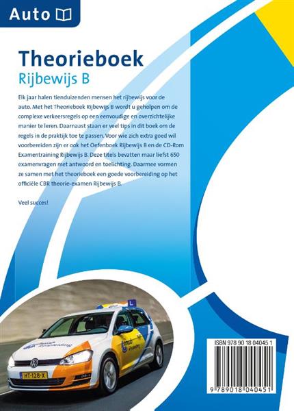 Grote foto rijbewijs b auto theorieboek anwb rijopleiding boeken hobby en vrije tijd