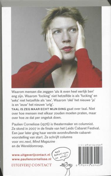 Grote foto taal is zeg maar echt mijn ding boeken literatuur