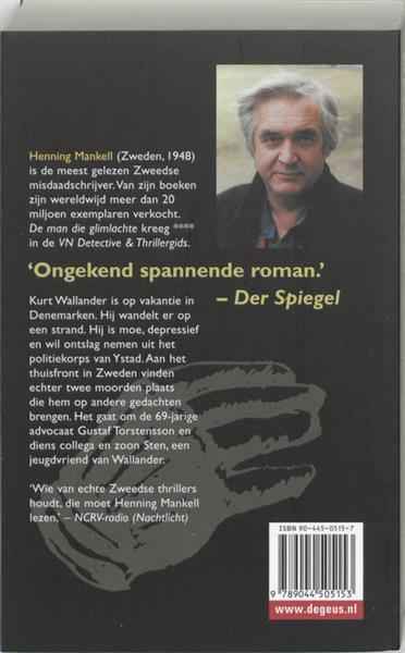 Grote foto de man die glimlachte inspecteur wallander reeks 4 boeken thrillers