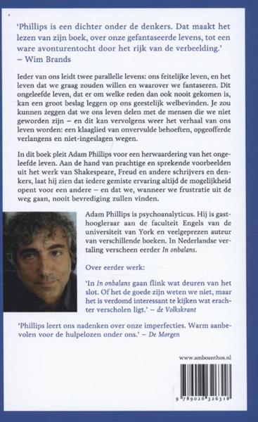 Grote foto het ongeleefde leven boeken literatuur